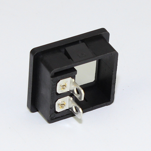 เต้ารับ2ขาสำหรับรถยนต์และคอมพิวเตอร์มาตรฐาน IEC ช่องเสียบไฟกระแสสลับแบบ2ขา250A ปลั๊กไฟ C8 - Product Image 4