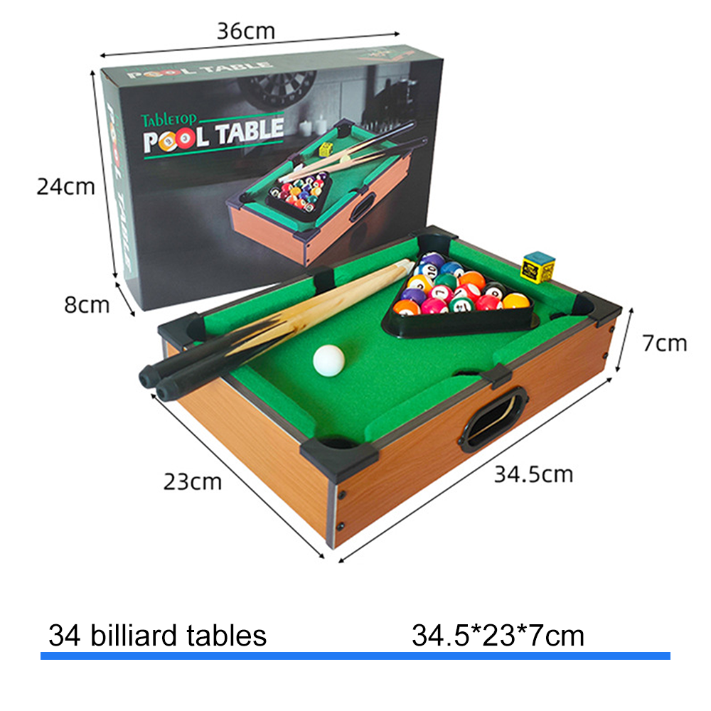 Boules de billard de 34 mm
