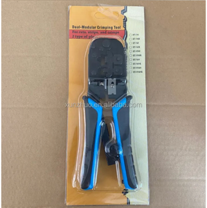 Multi-Functional Plier <strong>EZ</strong> Cat5e Cat6 Cat7 Ethernet Cut and Wire Stripper Pass Through <strong>Network</strong> Cable RJ45 Connector Crimping Tool - Product Image 6