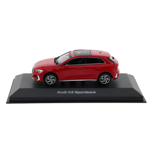 高品质A3 Sportback模型2021模型1-43红色模型汽车，汽车模型，压铸模型装饰收藏礼品