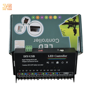 <strong>Controller</strong> for Monochrome &amp; Colorful LED Light DC5-12-24V Dynamic Programmable Switch 5A <strong>Output</strong> Current - Product Image 3