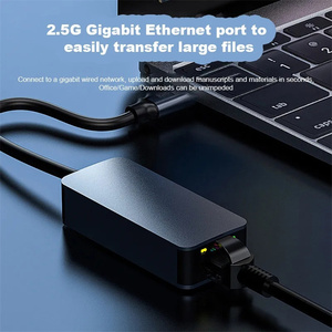 Adaptador Ethernet USB C de 2,5 Gbps, red USB 3,1 LAN RJ45 para computadora portátil Dell ASUS Mi Box