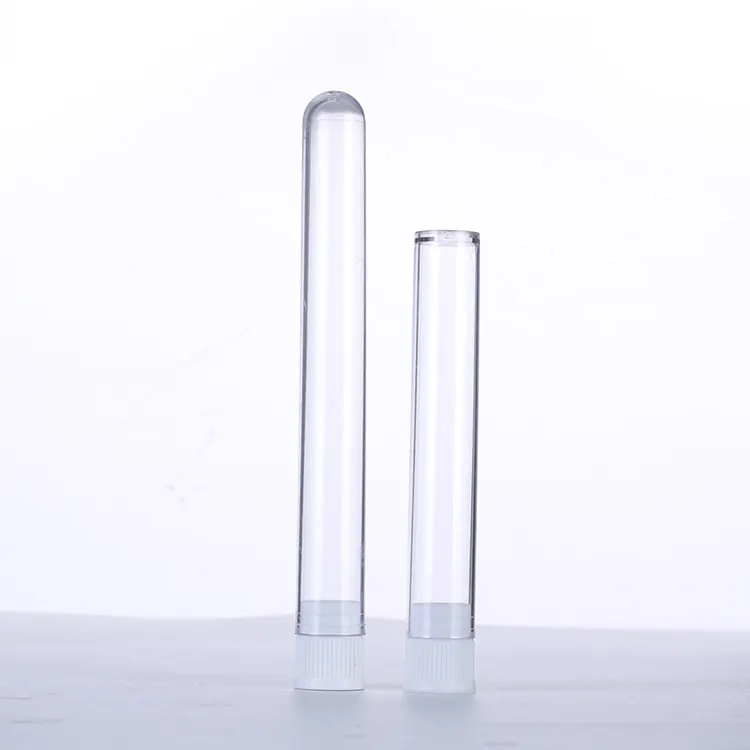 Высококачественная тестовая упаковка, пластиковая трубка с тонкими стенками для курения