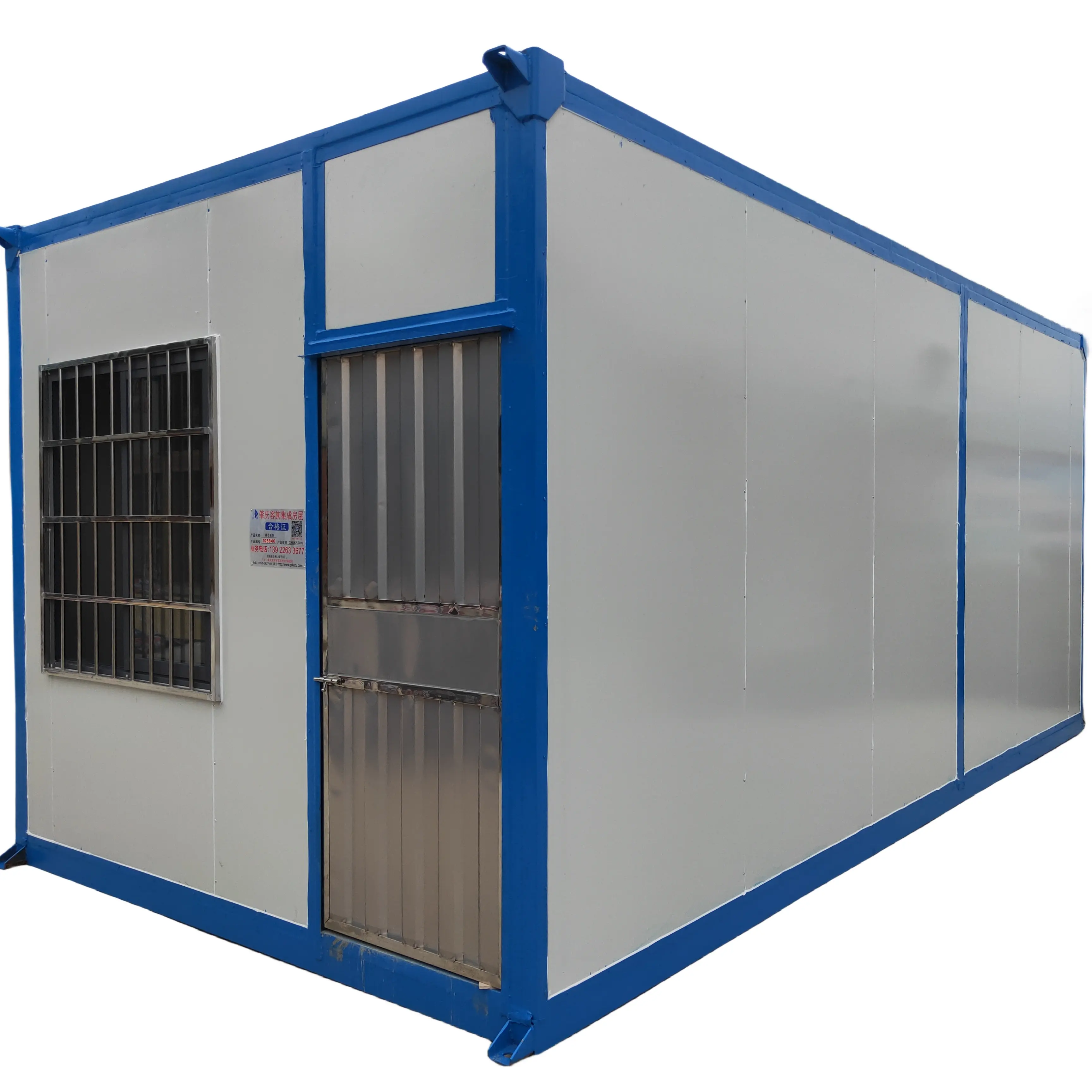 Sıcak satış Modern komple destek çelik yapı hareketli prefabrik kabin depo abd modüler ev konteyner 40ft