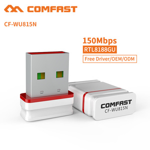 WIN Linux MAC OS için RTL8188 ile toptan COMFAST 150Mbps Nano WiFi USB adaptörü kablosuz - Product Image 2