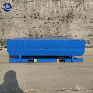 Ponte di imbarco idraulico manuale fisso 6-12 Ton carrello elevatore di carico e scarico piattaforma di sollevamento - Product Image 4