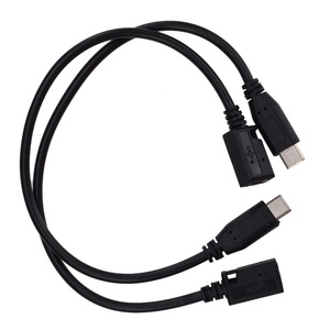 Mini conector USB 3,1 de tipo C, adaptador de Cable de sincronización de datos, macho a 5 pines
