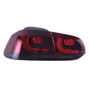 Volkswagen Golf 6 LED arka lambası Golf 6 Mk6 için dinamik sinyal kuyruk işık animasyon durdurmak sonra frenleme geri araba arka işık - Product Image 3