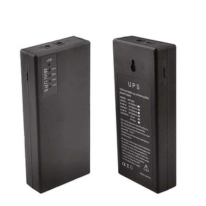 CYHX 12V 3A 15600mah Output Smart DC Online Mini UPS 18650 Lithium Battery <strong>Backup</strong> for WiFi Router 12v Mini Ups - Product Image 1