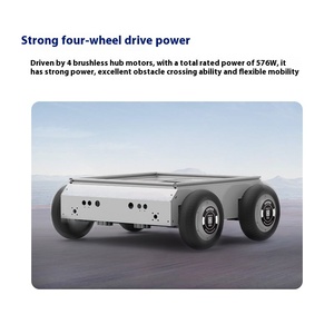 ROS Robot Radnabe S200 Bürstenloser Motor Allradantrieb Automatische unbemannte Fahrzeug navigation 3D-Kartenradar
