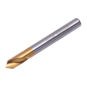 涂层90度定位定点钻头镀钛钴倒角中心钻头加长3 4 5 6 8 10毫米 - Product Image 3