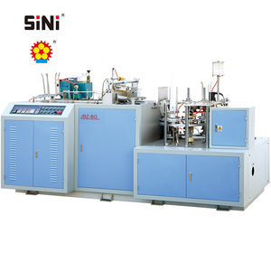 Sini JBZ-BG tam otomatik kağıt bardak biçimlendirme makinesi tek kullanımlık kağıt bardak makinesi yapma kahve çay fincanları - Product Image 3