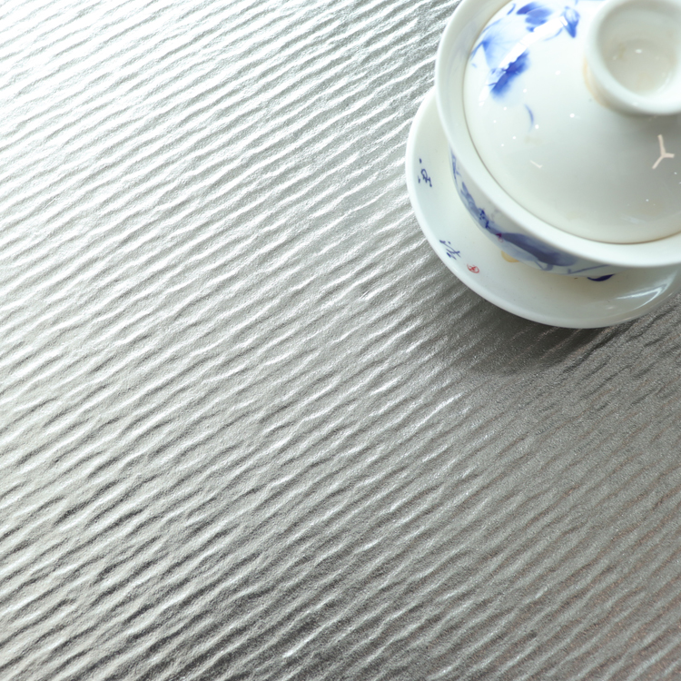 Chinese Foshan cheap price 60x60 cm metal silvery glazed porcelain floor tile and wall tile 600mm