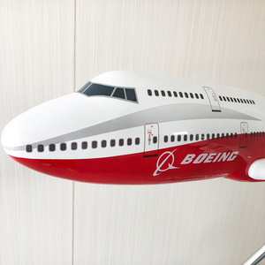 Büyük uçak modelleri büyük ölçekli 1.2 metre Boeing Airliner reçine uçak modeli 747-8 tanıtım sergi salonu zemin ekran - Product Image 6