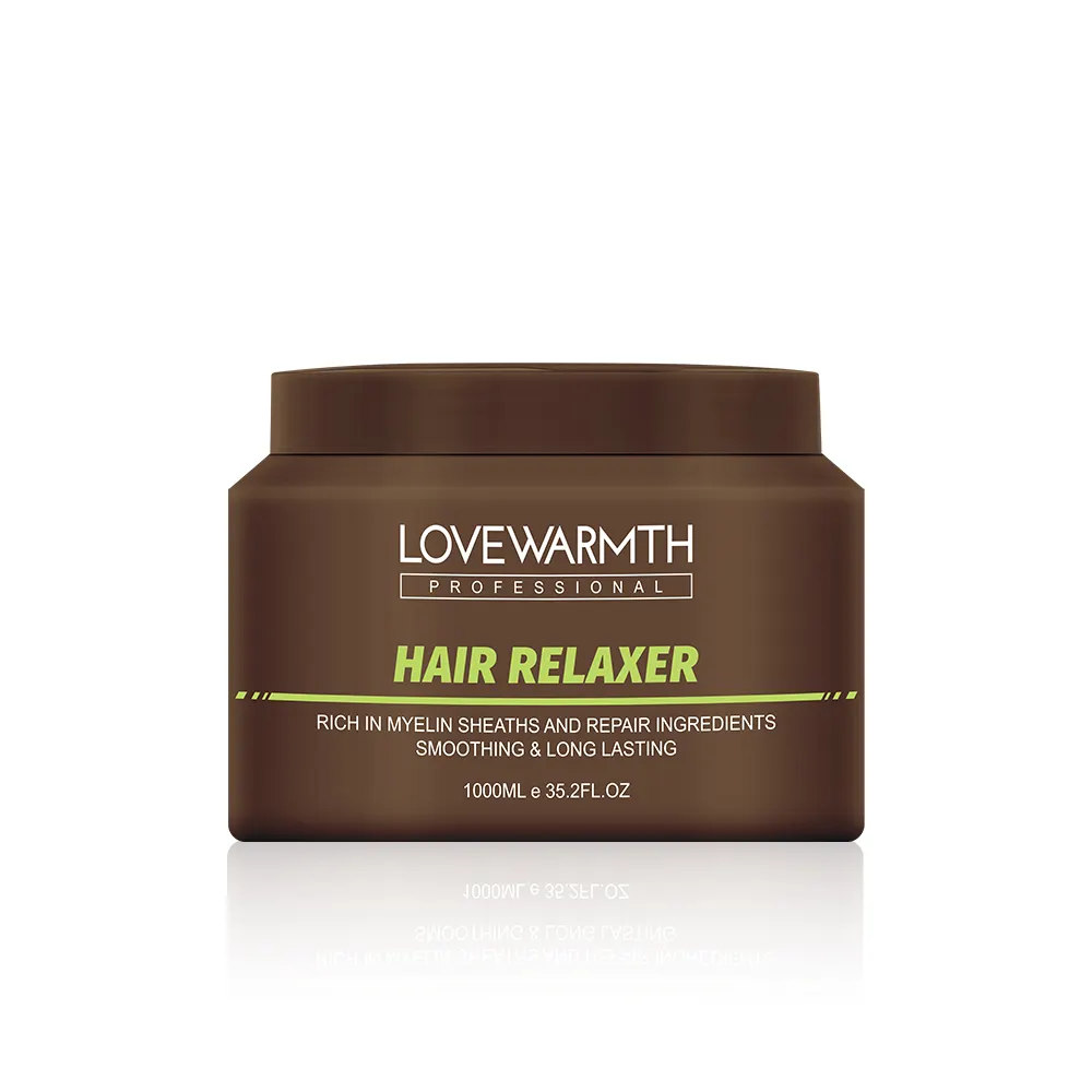 Lovewarmth OEM professionale dei capelli crema stirante Capelli Relaxer per Dei Capelli Africano