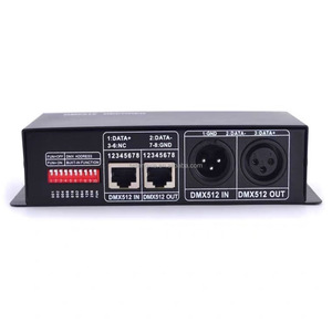 DC12-24V Rgbw Dmx Controller 4 canali Dmx Controller PWM segnale di controllo Display digitale DMX512 Decoder per RGBW striscia - Product Image 3