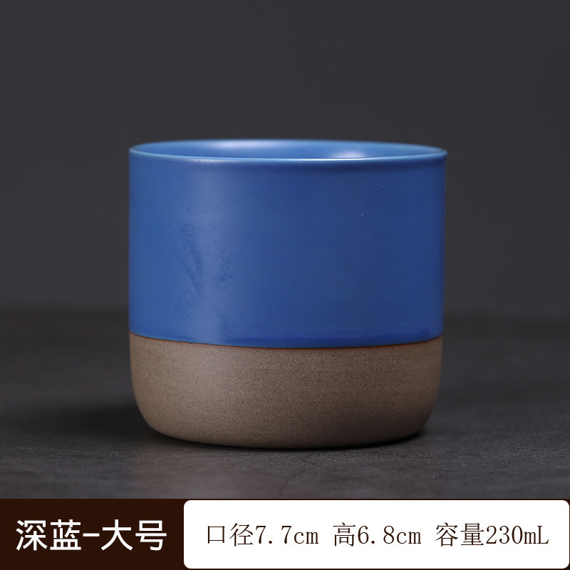 Two-tone cup-dark blue-large size
