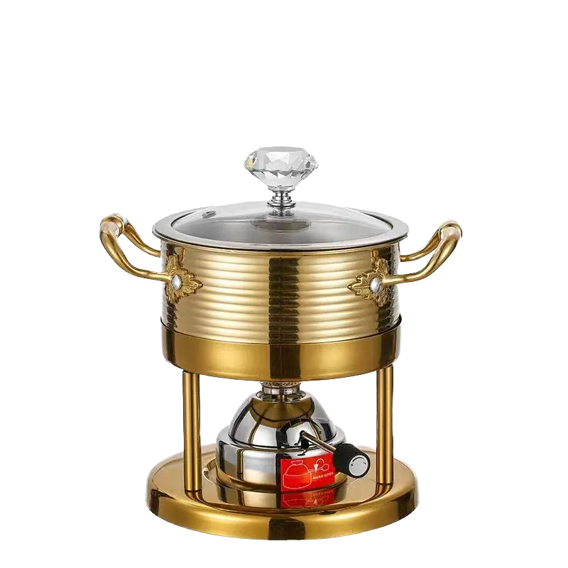 gold-B with glass lid