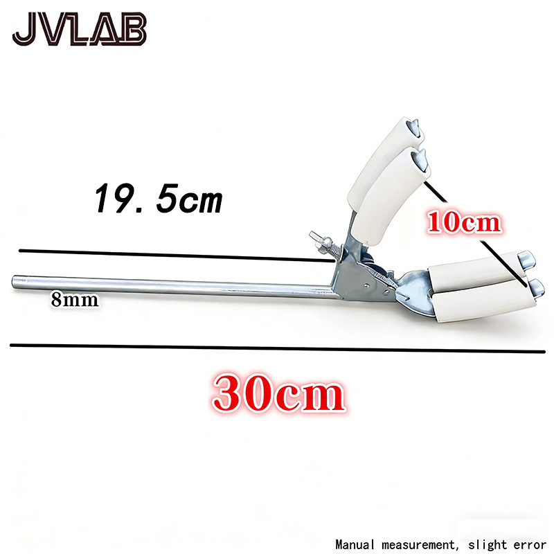 15 Galvanized rubber-covered 4-claw clamp M
