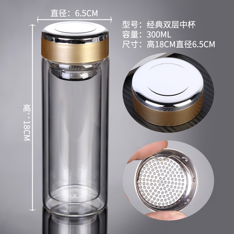 Classic double-walled medium cup