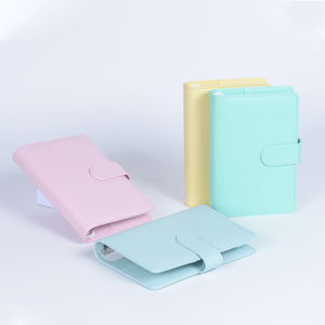 Cuaderno de PU de oficina para estudiantes recomendado con hebilla magnética Multi-Color Opcional Línea horizontal Encuadernación en espiral Página en blanco - Product Image 2