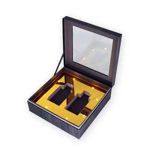<strong>Custom</strong> Luxury Perfume <strong>Box</strong> Packaging for of PVC <strong>Window</strong> LED Paper Perfume Packaging <strong>Display</strong> Paperboard Boxes Design - Product Image 1