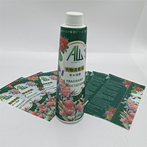 Factory Price Custom PET PVC Heat <strong>Shrink</strong> Film <strong>Label</strong> for Laundry Detergent <strong>Bottle</strong> Thermal Shrinkage Film Printed Sleeve <strong>Wrap</strong>