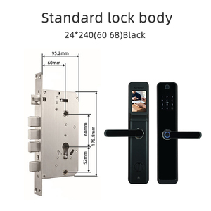 Volibel volto di sicurezza digitale biometrico digitale Rfid Ic Card Wifi telecomando App Tuya Smart serratura della porta con la macchina fotografica