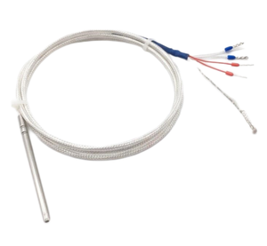 Sonda Flexible PT100 RTD Cable de 3 hilos Sensor de temperatura personalizable