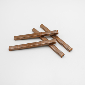 Divano legno color oro metallo industriale 14 serie fiocco 10mm 1408 1410 1412 1416 graffette di fissaggio - Product Image 1