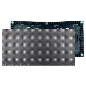 P5mm Kreis-LED-Matrix modul Flexibles Silizium-LED-Modul 5mm Pitch Pixel High Definition 64x32 Punkte Soft App Control 320*160mm - Product Image 5