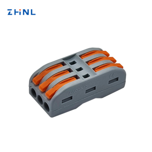 Push-in Terminal Block Fast Terminal PCT223 3 <strong>Input</strong> &amp;3 <strong>Output</strong> with 3 Test Hole Universal Compact Wire Cable <strong>Connectors</strong> - Product Image 2