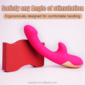 Desirix Blaze 1 không thấm nước rung đôi dildo im lặng tự động dildo dual-kích thích g-spot Vibrator - Product Image 6