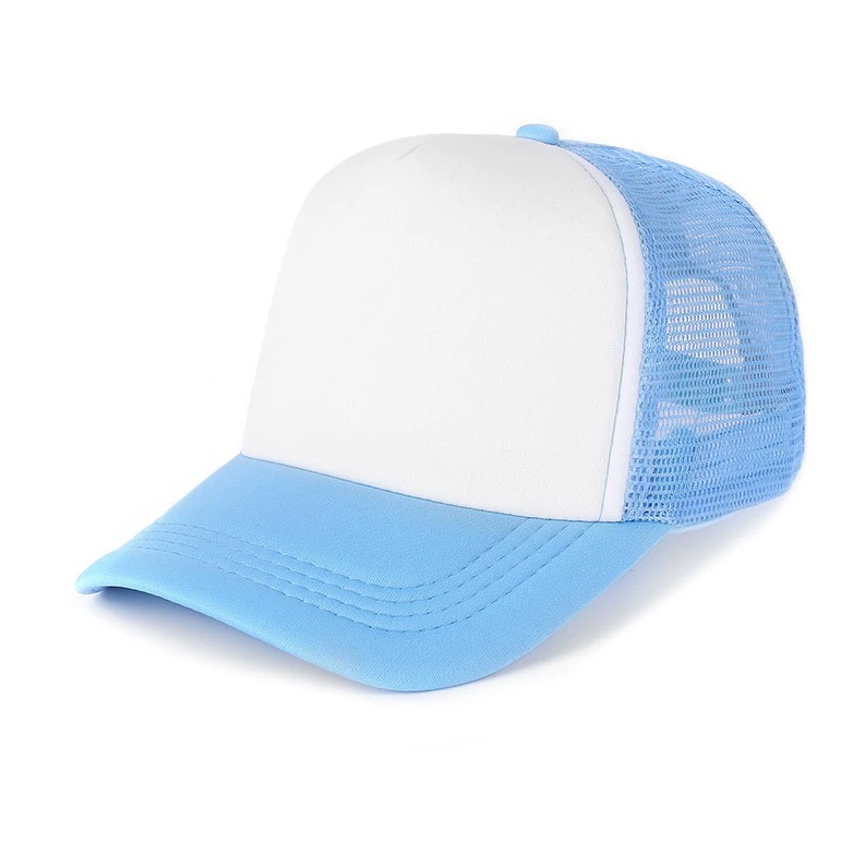 Bleu ciel et blanc