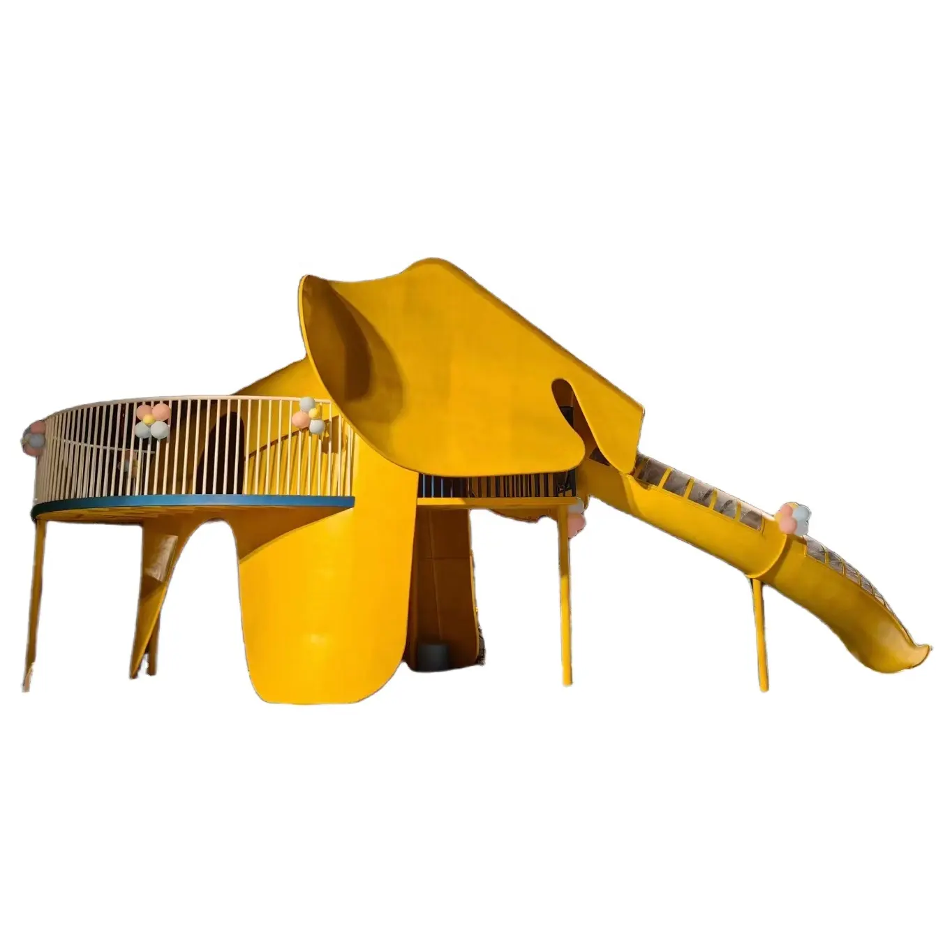 맞춤형 금속 큰 어린이 슬라이드 야외 놀이터 장비