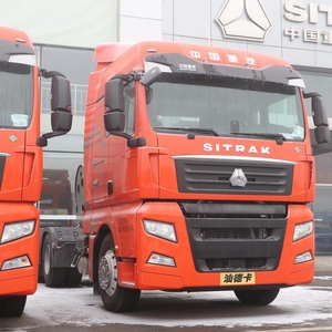 Entrega confiável de frete marítimo China baixo preço sistema de freio anti-bloqueio Sitrak 6x4 caminhão trator EURO 5 480HP Sitrak g7 CNG caminhão