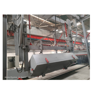 Tecnologia tedesca linea di produzione Aac pannello a blocchi caldaia a vapore a gas autoclave sistema di taglio stampi PLC automatico set completo