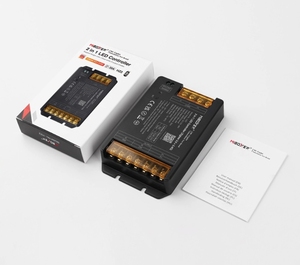 HW5 5 in 1 LEDコントローラWiFi 2.4G出力最大30AサポートTuyaスマートアプリコントロールと音楽リズムとサードパーティ音声コントロール - Product Image 4