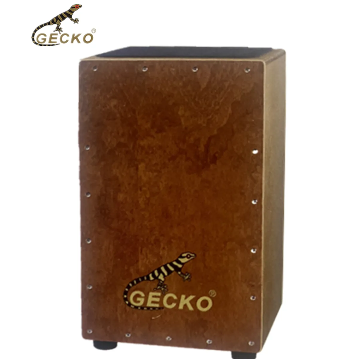 GECKO CL10SP Cajon box drum full size percussion musical instrument wholesale price steel string Sapele pomelle cajon drum