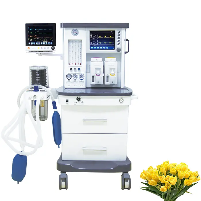Máquina anestésica de monitorización continua en tiempo Real, alta configuración, a la venta