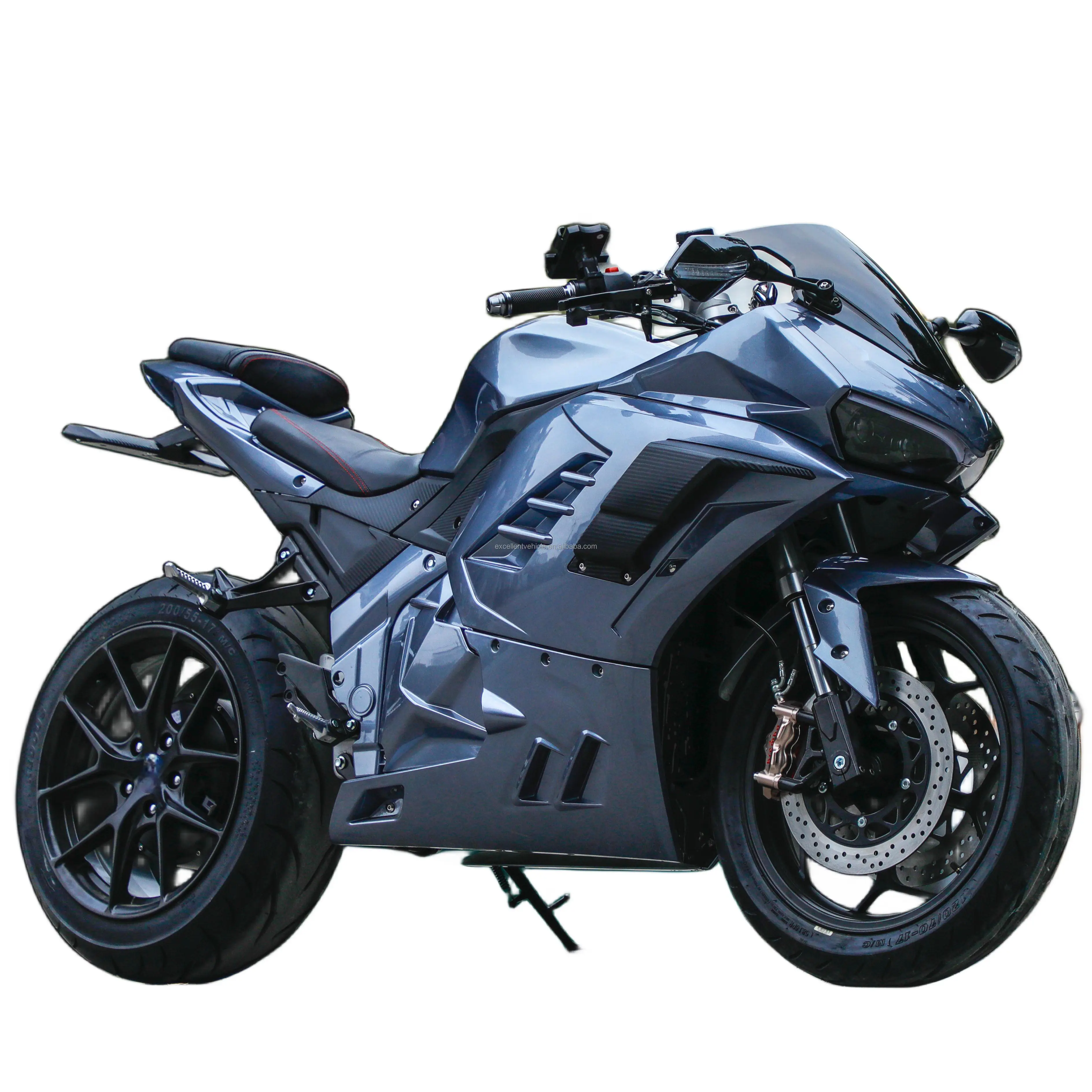 17 Inch Hot Sale Electric Motorcycle 8000W 72V High Speed Motor Electric Motorcycle