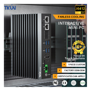Customizable <strong>X86</strong> Intel Fanless CPUJ6412 Mini Server 8GB/128GB Industrial <strong>Computer</strong> <strong>IPC</strong> XC9016 With RS232 Interface Panel PC - Product Image 1