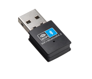 2 in 1 USB 2.4 GHZ USB BT4.2 WiFi adaptörü 150Mbps kablosuz ağ kartı WiFi güvenlik cihazı alıcı PC Laptop için - Product Image 4