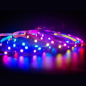 Flexible 5V WS2812 4mm RGB <strong>LED</strong> <strong>Strip</strong> Light Slim Smd3535 Addressable RGB <strong>LED</strong> Tape 10W/M Digital Pixel <strong>Strip</strong> - Product Image 6