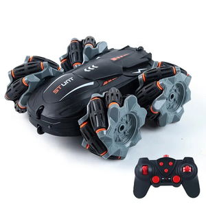 Sıcak satış Stunt RC araba yeni oyuncak 2.4GHz kablosuz uzaktan kumanda dublör araba 360 LED aydınlatma ve ses ile dublör iplik oyuncak araba - Product Image 5