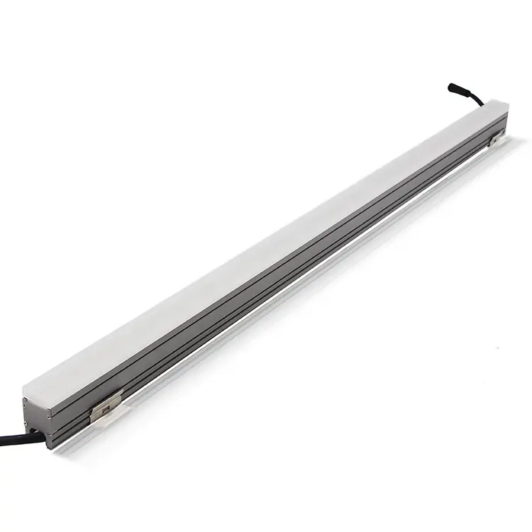 Tubo di copertura in acrilico impermeabile ip65 dc24v led di colore bianco/rgb ha condotto la linea di illuminazione