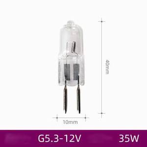 12V G4 G5.3 Halogen Bulb Lamp with Bi-Pin Base 220V G9 Halogen <strong>Light</strong> Bulb Warm White Miniature Crystal Bulb for Home Lighting