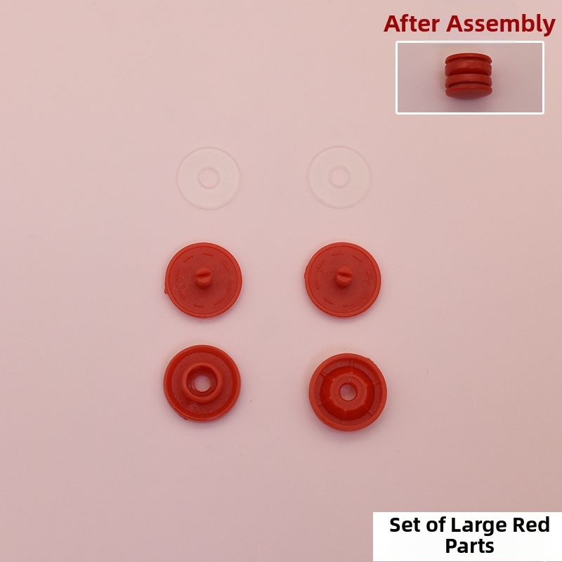 1 bright red one