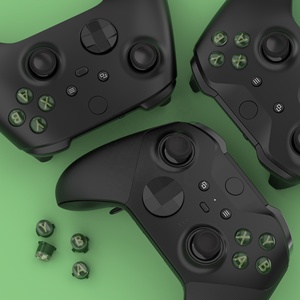 Xbox serisi X/S denetleyicisi için özel ABXY eylem düğmeleri-üç tonlu yeşil klasik sembol değiştirme kiti - Product Image 6