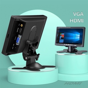 Factory Direct 7 Inch Portable <strong>Monitor</strong> Cost-Effective Multifunctional HD VGA AV <strong>Inputs</strong> IPS TFT TN Panels for Gaming Business